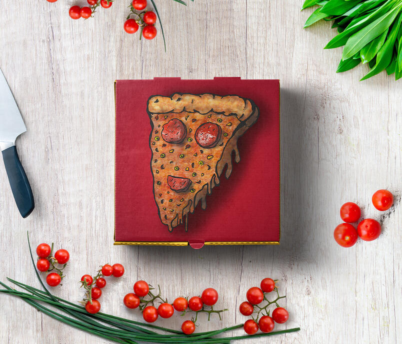 Character Pizza Concept